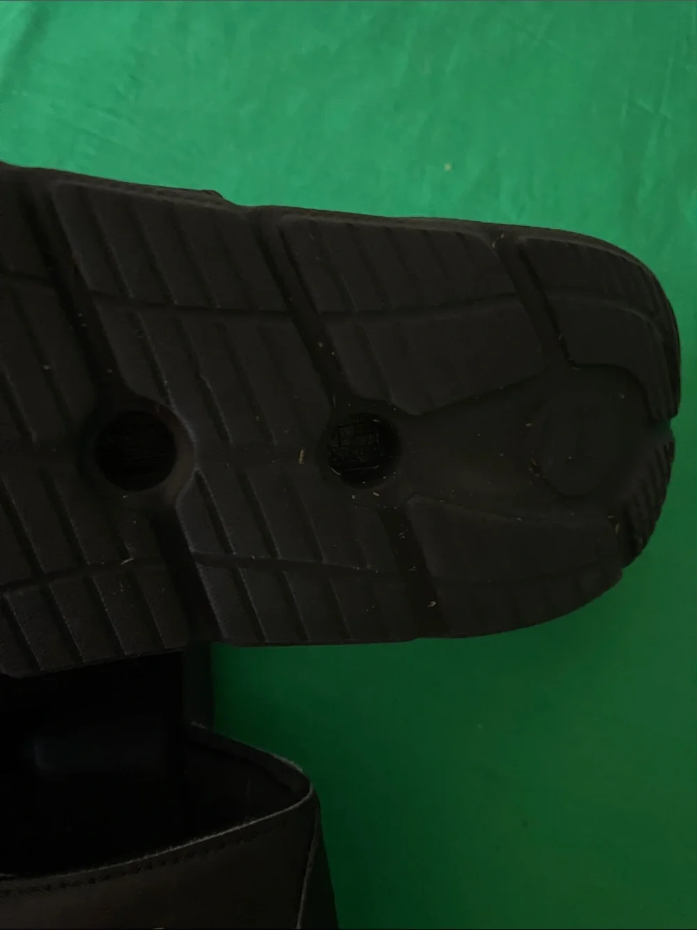 Under Armour Black Slide Sandals with White Logo